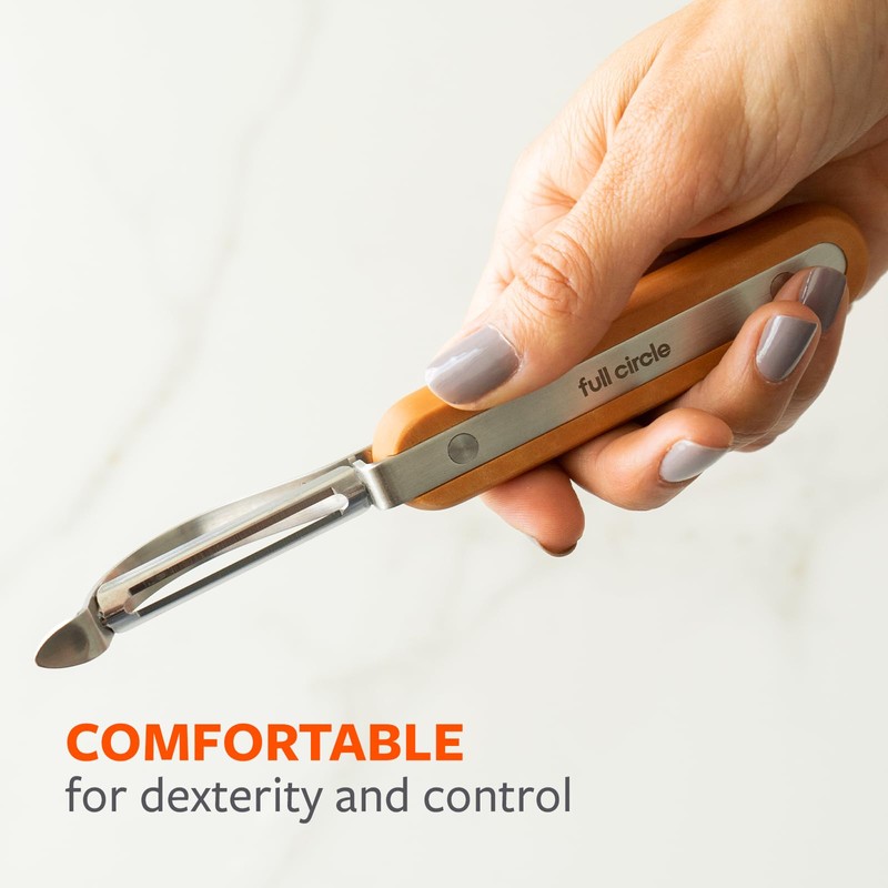 Full Circle Peel Out, Smooth Glide Straight Fruit and Vegetable