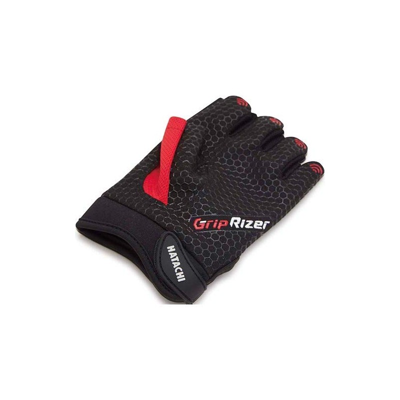 HATACHI SM BH8013 Ground Golf Power Finger Gloves, Red