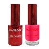 WAVEGEL Soak-Off Gel & Nail Lacquer Matching Duo Set -