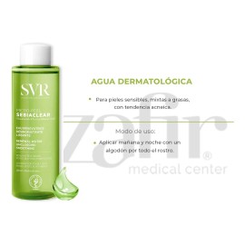 Sebiaclear Micro Peel Agua Dermatológica Piel Grasa 150ml Momento de aplicación Día/Noche Tipo de piel MIXTA GRASA ACNÉ
