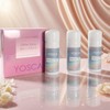 Yosca Body Glitter Spray, 3Pcs Holographic Silver Travel Shiny Glitter