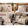 Handmade Alphabet Decorative Pillow Cover for Home Decor – 26