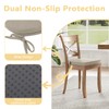 idee-home Chair Cushions for Dining Chairs, Kitchen Chair Pads Set
