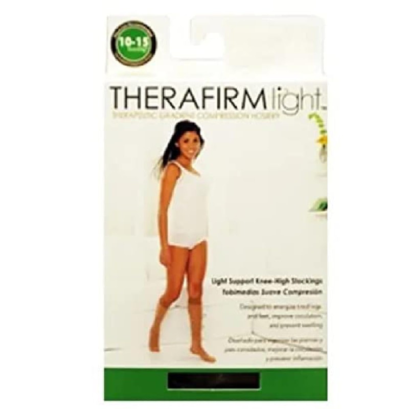 Tobimedia Therafirm De Baja Compresión (10-15 Mmhg) Talla XG (Negro)