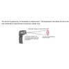 Thermometer DT8016E Handheld Temperature Detector Touch Loose IR Temperature Display