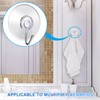 Yuqilin Suction Cup Hooks, 24 Pieces Suction Hooks, Extra Strong