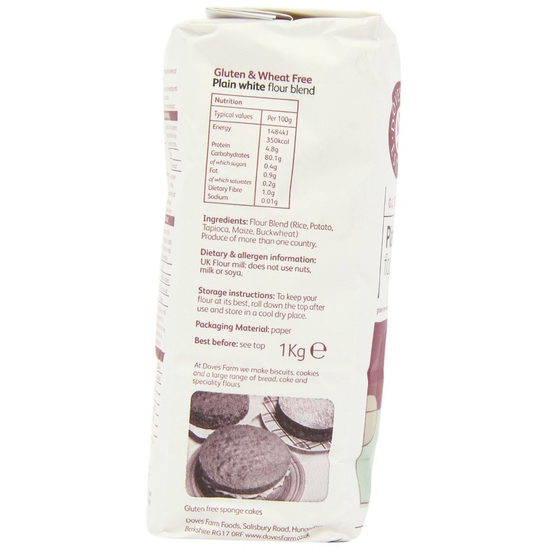 Doves Farm Organic Plain White Flour 1kg