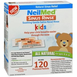 NeilMed Kids Sinus Rinse Premixed Packets 120 EA