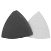 uxcell Triangular Sandpaper Hook and Loop Triangle Sanding Pad Fit