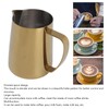 Milk Frothing Pitcher 304 Stainless Steel Coffee Steaming Pitcher Multipurpose