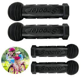 WADY 2 Pairs Bike Handlebar Grips, Kids Bike Handlebars, Soft Non-Slip Bicycle Handle Grip, Rubber Handle Cover Universal for Children's Mountain Bikes, Scooters, Balance Bikes