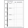 Pocket-Plus Size Menu Planner and Shopping List, Sized and Punched