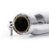 Tesmirror Universal Motorcycle Stainless Steel Slash Cut Exhaust Tip Exhaust