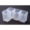 Shoe Organizing Cup, Clear, S Size (2.4 x 2.4 x