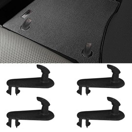 Car Floor Mat Clips, Car Mat Fixing Clips Carpet Clips, Floor Mat Hooks, Multipurpose Car Mat Fixing Buckles, Car Accessories for Toyota Lexus Carpet Holders Retainer Fastener (4PCS)