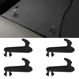 Car Floor Mat Clips, Car Mat Fixing Clips Carpet Clips, Floor Mat Hooks, Multipurpose Car Mat Fixing Buckles, Car Accessories for Toyota Lexus Carpet Holders Retainer Fastener (4PCS)