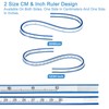 QUARKZMAN 12/24 Inch 30/60 cm Flexible Curve Ruler for Drawing,