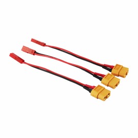 OliYin 3pcs RC XT60 Female to JST Female Charging Adapter Lead Plane Car Helicopter Charger