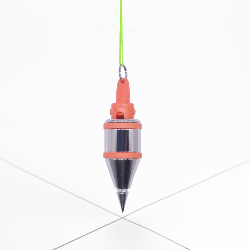 HCCMLOVE Plumb Bob - 8 oz(227g) Plumb-Rite With 16 ft(5m)