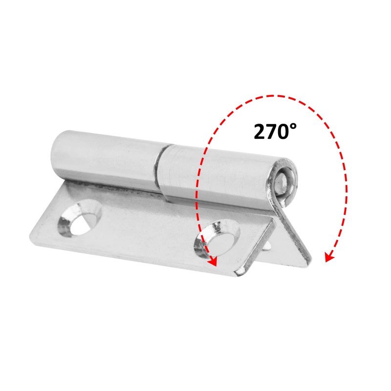 MOUNTAIN_ARK 12 Pack H Shaped Lift Off Hinges for Cabinet