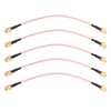 5Pcs RF Coaxial Cable SMA-J to SMA-J Audio Connector 2