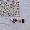 Powerpuff Girls Nail Stickers 3D Embossed Nail Set of 2