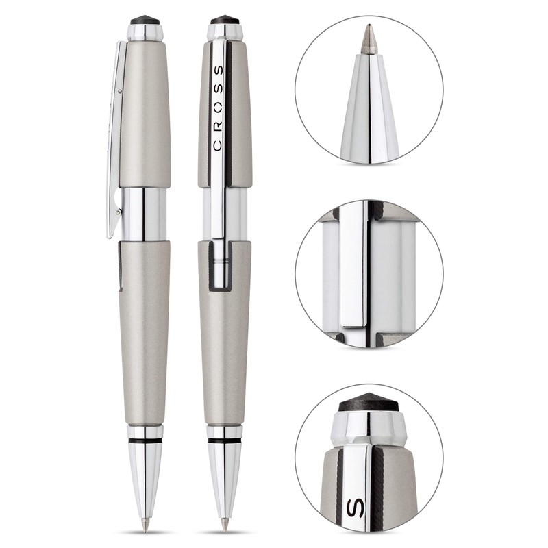 Cross Edge Rollerball Pen (Stroke Width M, Ink Colour: Black,