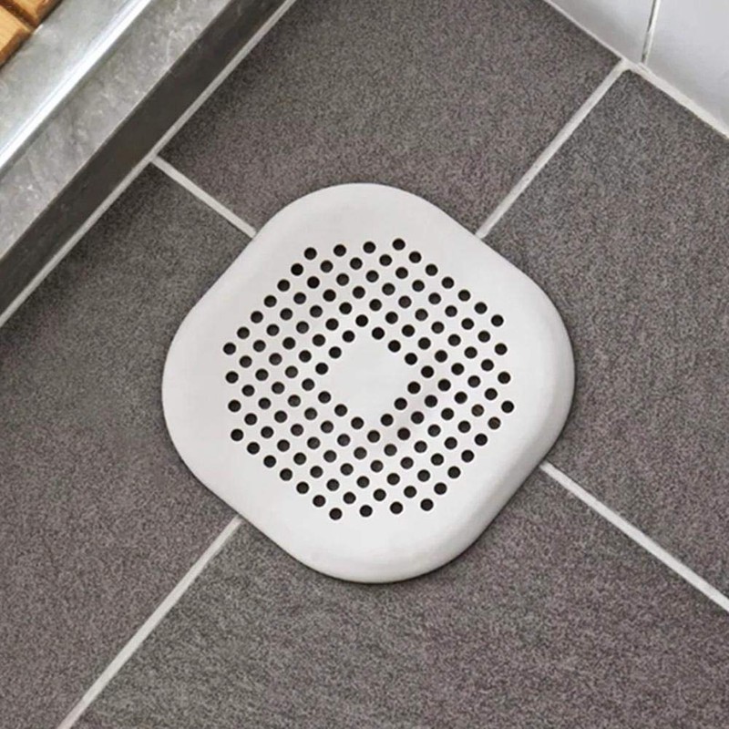 Peidesi Shower Drain Covers Silicone Tube Drain Hair Catcher Stopper