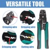 aikoolwer Wire Butt Connectors Assortment Kit Crimper Stripper Crimping Tool