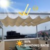 Retractable Awning 1 x 3.5 m, Made to Measure Pergola