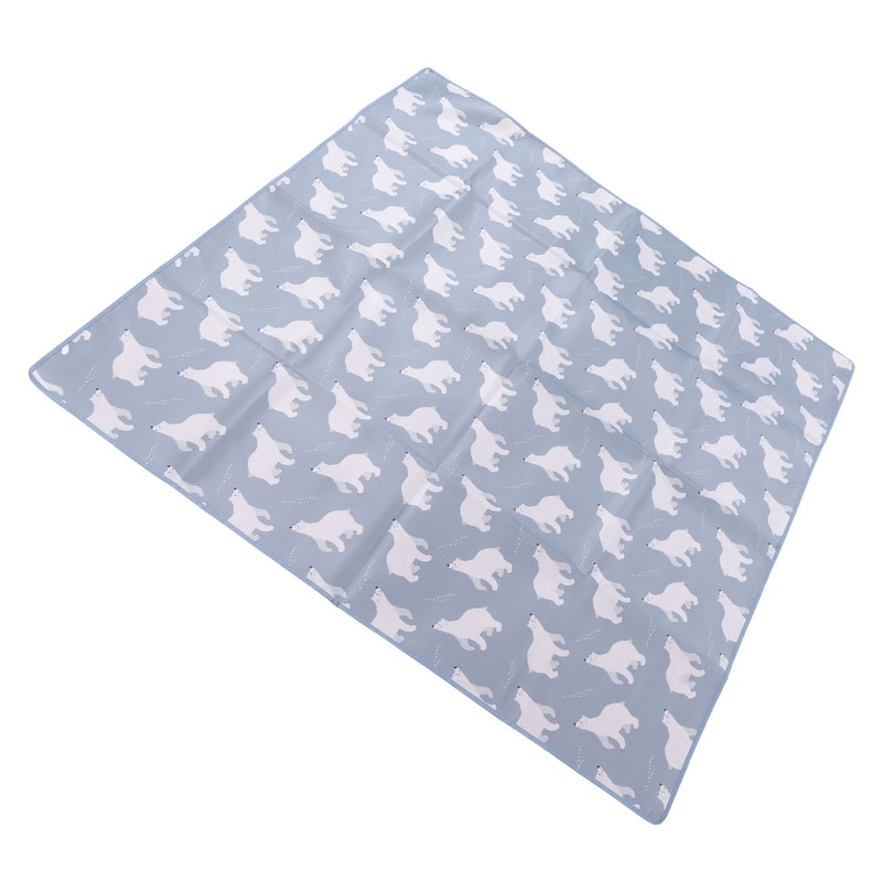 Waterproof Food Spill Mess Mat Portable Cute Cartoon Animal Pattern