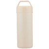 Ippinsha Stainless Steel Bottle, 16.9 fl oz (500 ml), Beige,