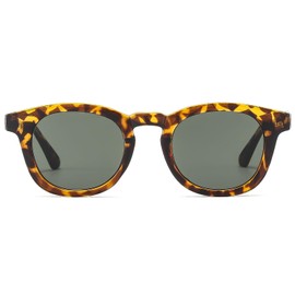 LJCZKA Retro Round Sunglasses Mens Womens, Small Vintage Round Sunglasses Narrow Trendy Shades Unisex UV400 Protection