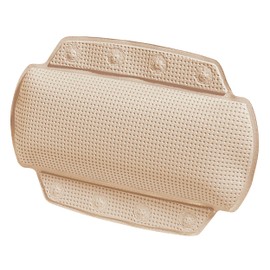 Spirella Cuscino da Bagno Alaska in PVC 32x23 cm Beige