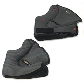 BELL Eliminator Cheek Pads Street Motorcycle Helmet Accessories - Grey / 40MM XS-S-M