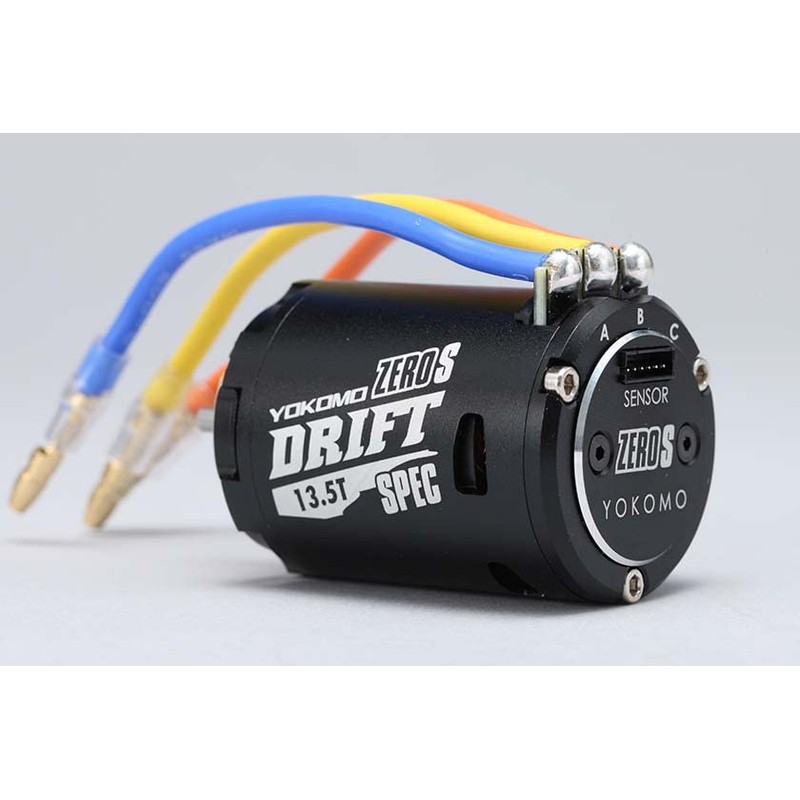 ZERO-S 13.5T (Black) Brushless Motor for Drifting