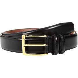 Johnston & Murphy Mens Smooth Basic Belt (40 - Black)