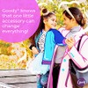 Goody Classics Polybands elástico, Multi 250 en transparente, 0.649 onzas,