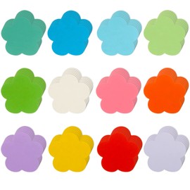 360 Pcs Spring Flowers Cutouts - Assorted Color Paper Flowers Shaped Die-Cuts for Classroom Decor, Teachers, Kids DIY Craft Projects, Back to School Bulletin Board Decorations
