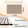 Acoustic Panels 12 Pack - Covers 16 Sq Ft, Self-Adhesive