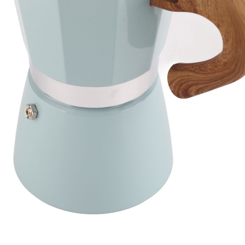 Moka Coffee Maker 300ml 6 Cups Aluminum Alloy Fine Details