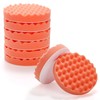 Fasmov 8 Pack 6" Buffing Polishing Pads Waffle Buffing Pads,