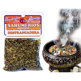 12 PCS UNBLOCKER-DESTRANCADERA Herbal Incense Mix SAHUMERIO ESPIRITUAL DE HIERBAS to Burn Over Charcoal