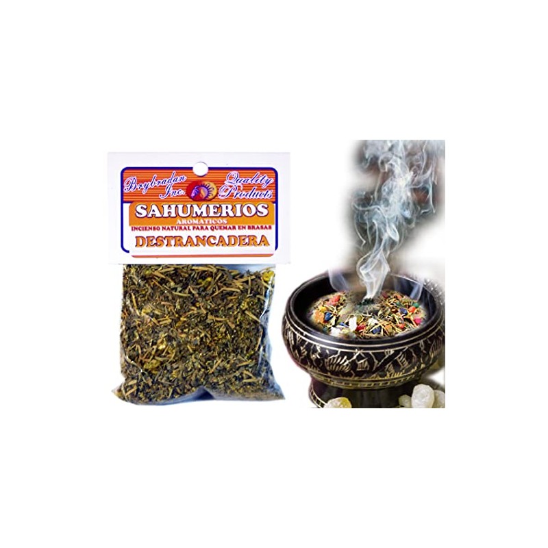 12 PCS UNBLOCKER-DESTRANCADERA Herbal Incense Mix SAHUMERIO ESPIRITUAL DE HIERBAS