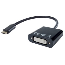 Connektgear Usb 3.1 Type C to Dvi-i Active Adapter - Male to Female - Thunderbolt and Dp Compatible