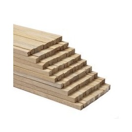 1/4 inch x 36 inch Hardwood Square Dowels-Bag of 20