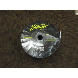 Stinger Pro Series NEW 12 FOOT STINGER SPW516WH PRO SERIES 16 GA WHITE SPEAKER WIRE HOME CAR AUDIO