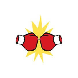 CafePress Boxing Punch Memory Keepsake Jewelry Box, 5"x5"x3.75"