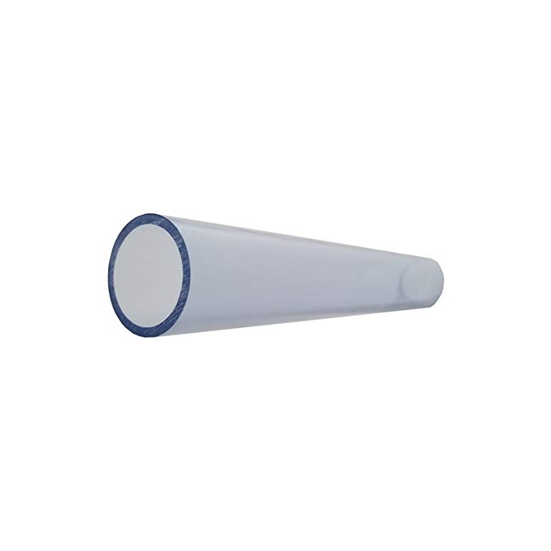 2 Inch Clear PVC Schedule 40 Pipe [Pipe ID 2.047