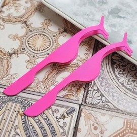Stainless steel eyelash tweezers tweezers eyelash extension / 스테인레스 속눈썹 집게 족집게 핀셋 속눈썹붙이기 속